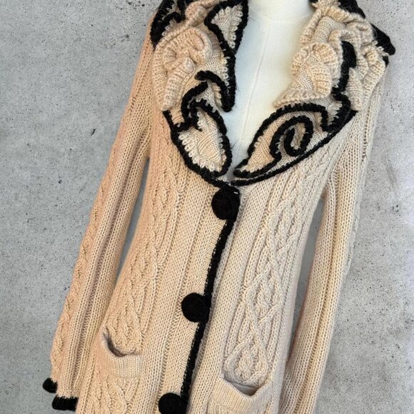Vintage long line cardigan - Picture 4 of 7